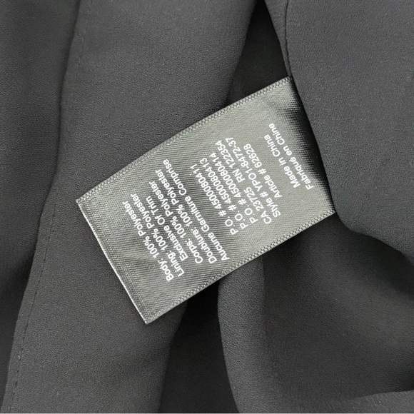 Aritzia Babaton Slip Dress Black | Minor Flaw on Mesh - Picture 7 of 11